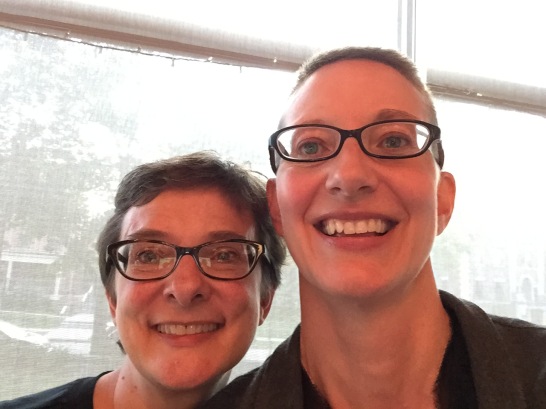 Dr. Sandra Sullivan-Dunbar and Dr. D.A. Dirks at Seminary Co-op, Chicago, June 22, 2017